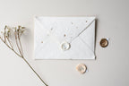 Enveloppes crèmes - Atelier Pastourelle