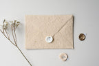 Enveloppes beiges - Atelier Pastourelle