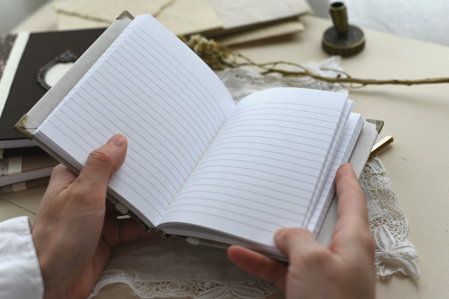 Carnet Belle Époque beige Atelier Pastourelle
