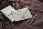 Enveloppes greiges - Atelier Pastourelle