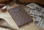 Personnalisable-Brun petites roses Atelier Pastourelle