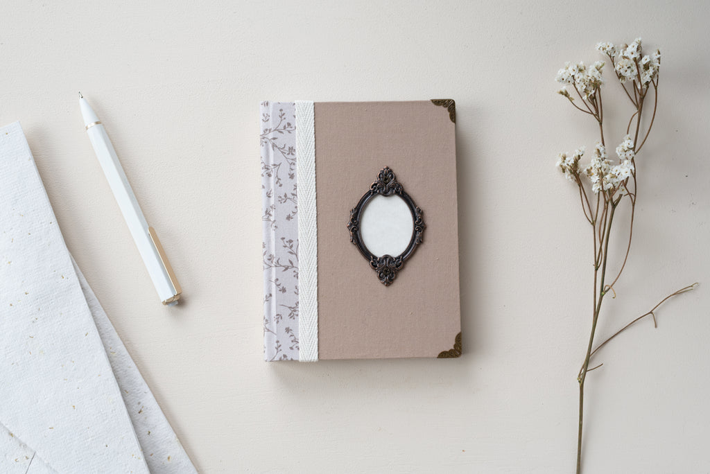 Carnet Belle Époque beige Atelier Pastourelle