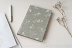 Carnet fleuri – Vert floral Atelier Pastourelle