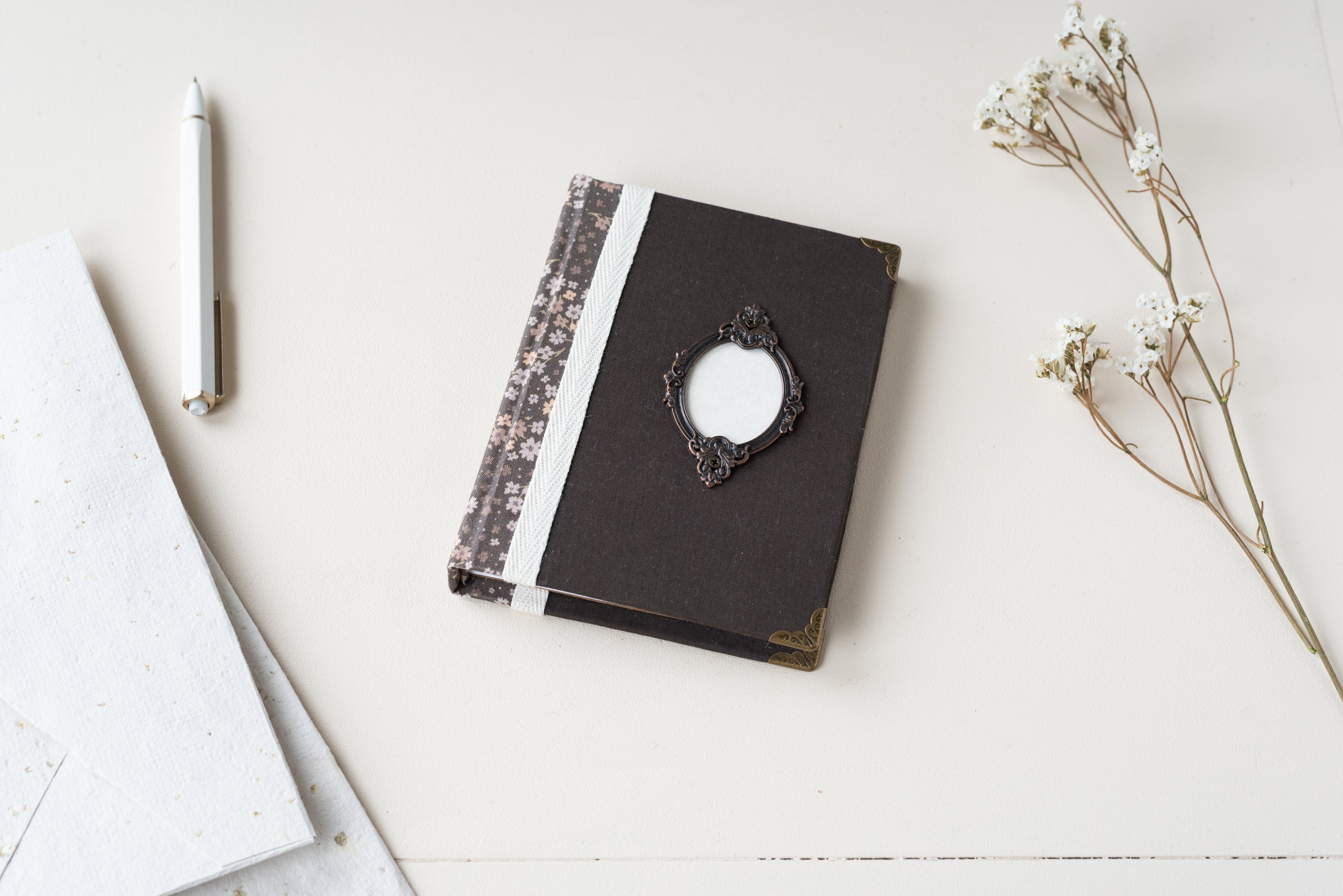 Carnet Belle Époque brun Atelier Pastourelle