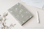 Carnet fleuri – Vert floral Atelier Pastourelle