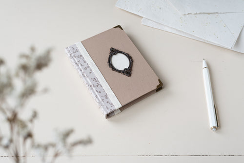 Carnet Belle Époque beige Atelier Pastourelle