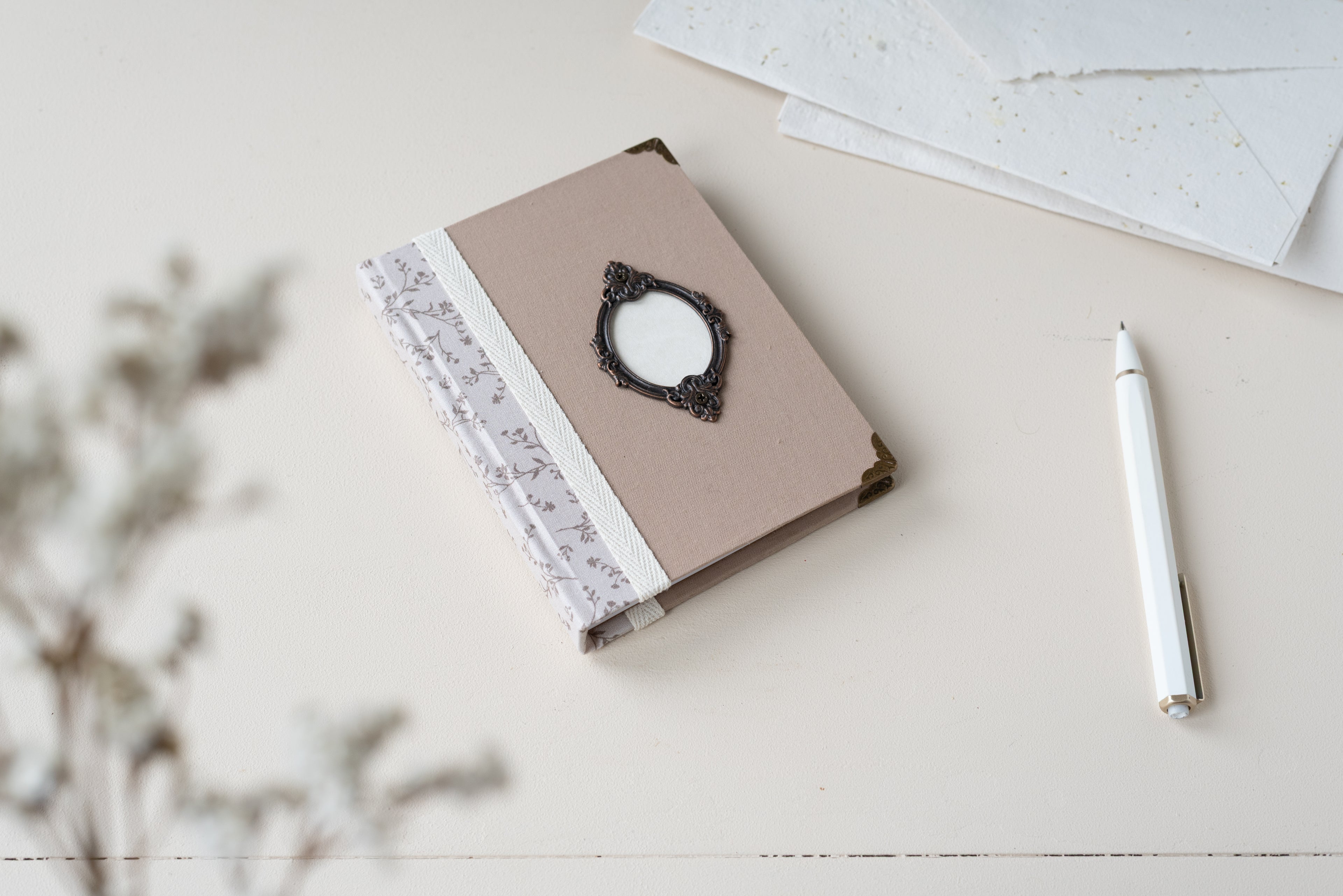 Carnet Belle Époque beige Atelier Pastourelle