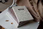 Personnalisable-Brun petites roses Atelier Pastourelle