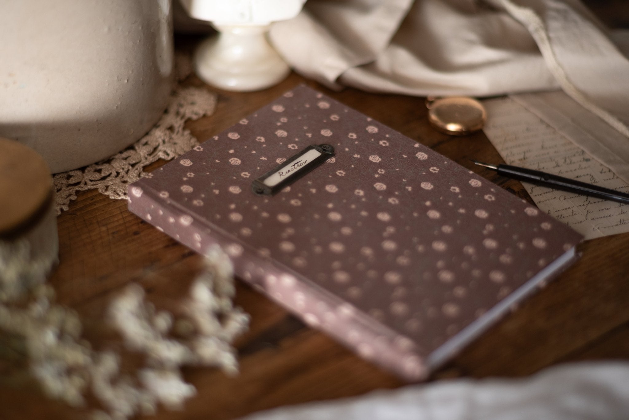 Carnet personnalisable – Le vintage - Atelier Pastourelle