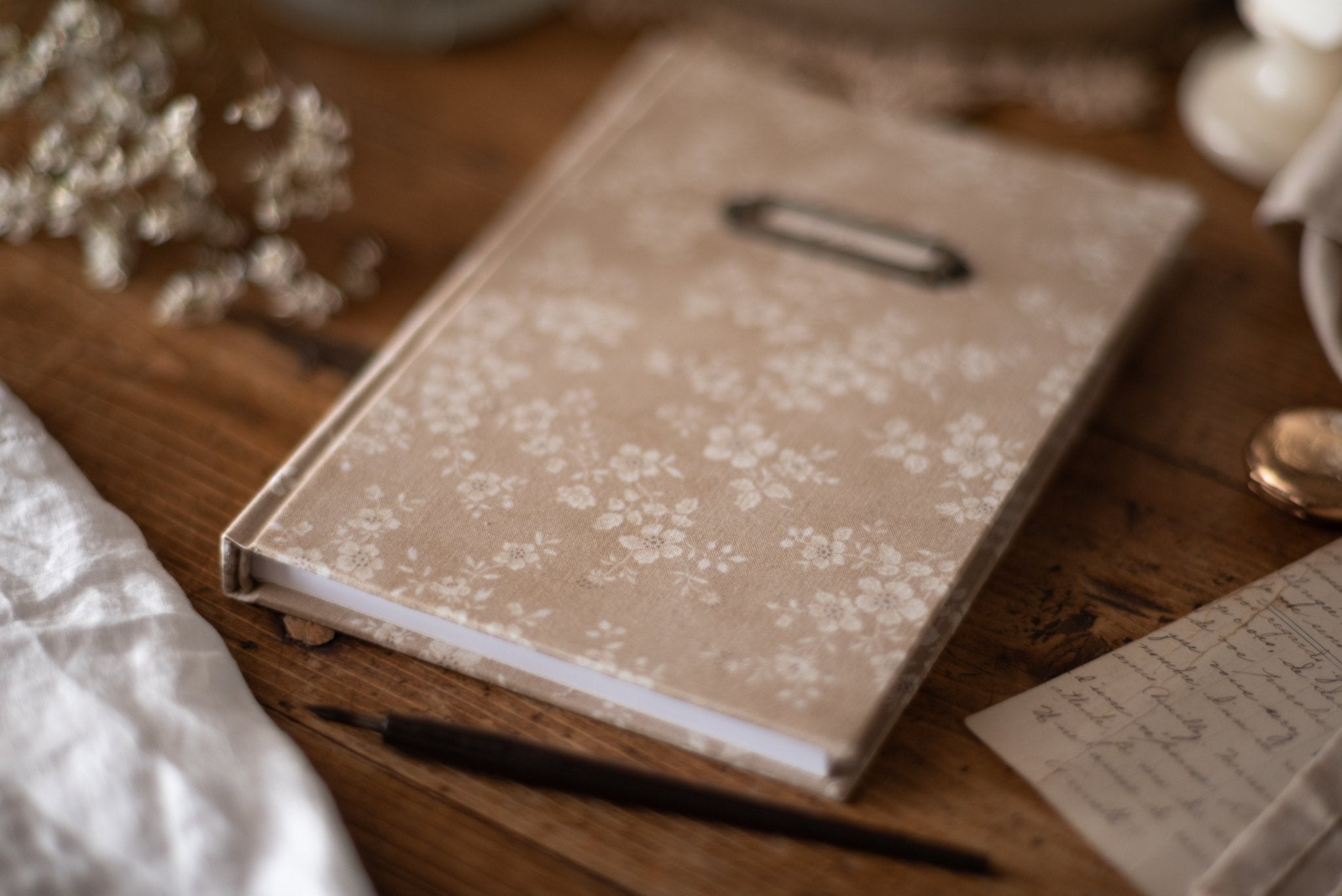 Carnet personnalisable – Le délicat - Atelier Pastourelle