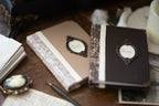 Petit carnet Belle Époque - Brun foncé - Atelier Pastourelle