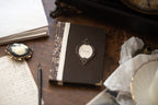 Petit carnet Belle Époque - Brun foncé - Atelier Pastourelle